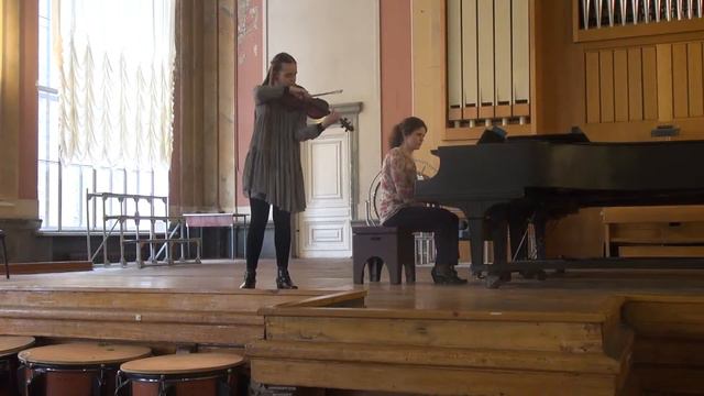 Rybkina Sofia; J. Sibelius, Violin Concerto, 1st mov. (HD) смотреть онлайн