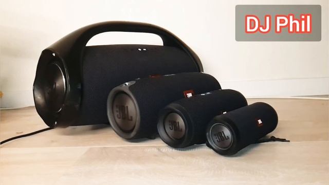 JBL COLLECTION! Bass Test! (BOOMBOX) (XTREME) (CHARGE3) (FLIP3) смотреть онлайн