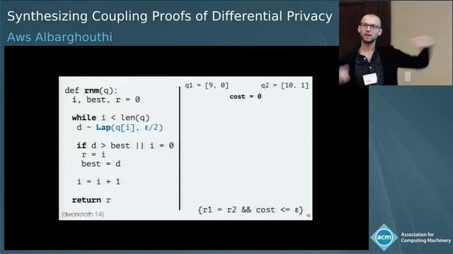 Synthesizing Coupling Proofs of Differential Privacy смотреть онлайн