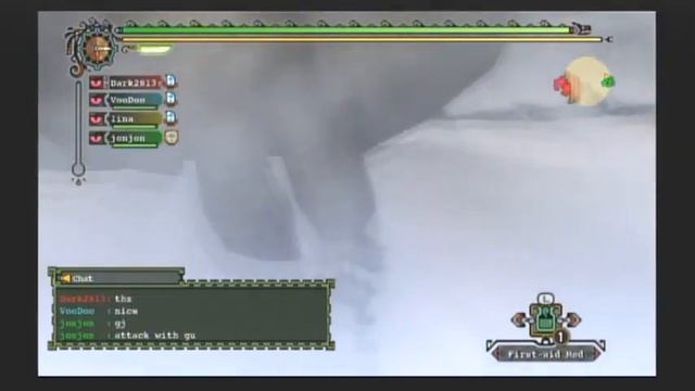 Monster Hunter Tri Wi-Fi High Ranked Event Quest Rumble in the Great Desert Part 2 смотреть онлайн