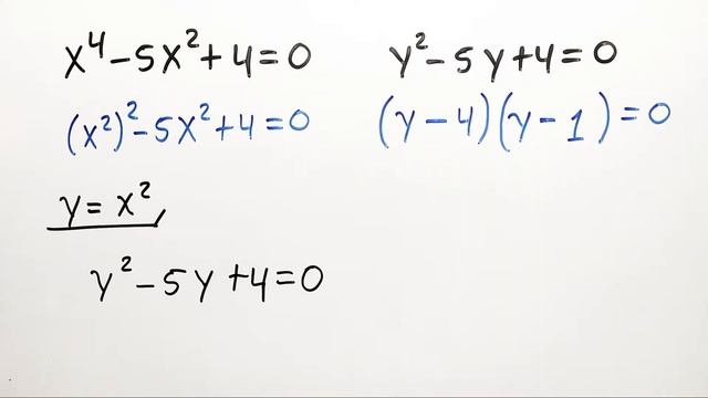 ✅? ECUACIONES BICUADRADAS ✅? Como resolver ecuaciones Bicuadradas смотреть онлайн