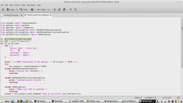 Python for Cisco How to Search for Interface IP list | Part 32|TEXTFSM output with NETMIKO смотреть онлайн