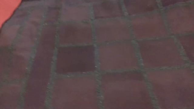 Плед из старого пальто. DIY,  переделка старых вещей.