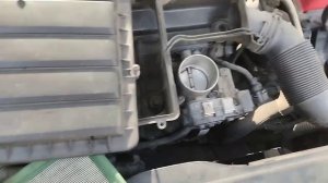 Как снять дроссельную заслонку skoda Octavia a7