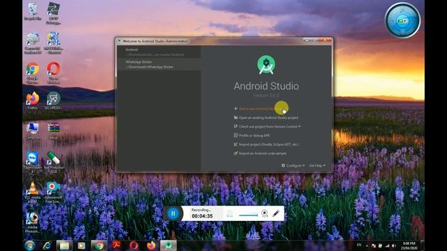 How to download and Install Android Studio For Window 7 32 Bits. смотреть онлайн