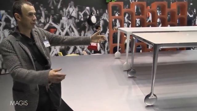 "Курс Интерьера": стол Big Will от Philippe Starck для MAGIS смотреть онлайн