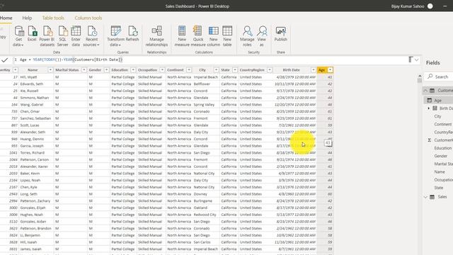 Power BI If function example | How to use Function and IF in Power BI смотреть онлайн