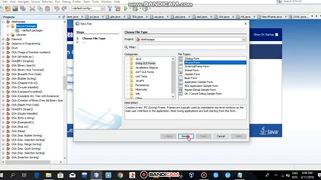 Make Java Desktop Application using NetBeans смотреть онлайн