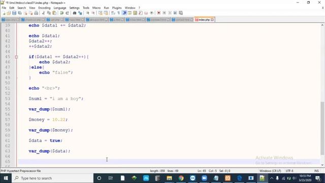 Laravel Ecommerce Complete Project Bangla tutorial basic PHP Data types, Pre & post increments смотреть онлайн