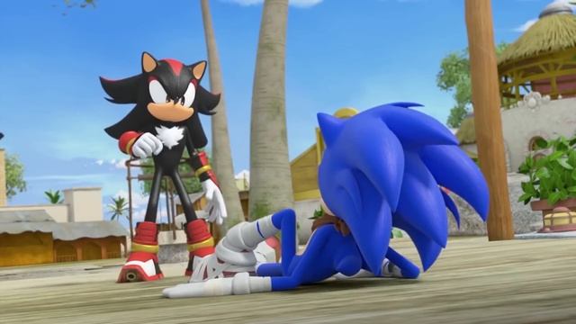 Sonic VS Shadow Battles in TV Series (Sonic X, Boom & Prime) смотреть онлайн