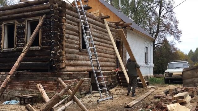 Пристройка к старинному дому прадеда доросла до крыши смотреть онлайн