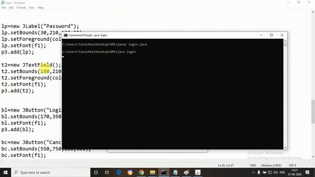 Login page Java swing project part 1 Login page part 2 смотреть онлайн