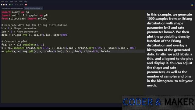 Python Specials #10 Erlang Distribution смотреть онлайн