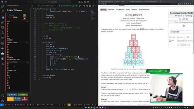 CodeForces Round #871 (Div. 4) - Solutions to all problems explained (ABCDEFGH) смотреть онлайн