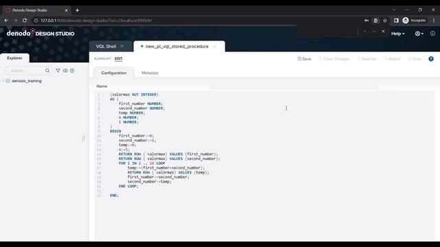 Denodo Platform 8.0 March 2023 Update - VQL Stored Procedures смотреть онлайн