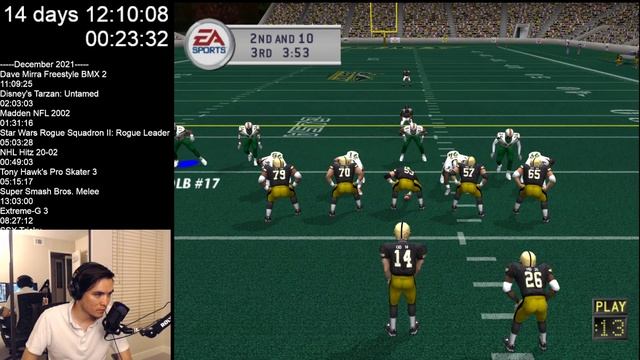 Beating Every GameCube Game | First look at NCAA Football 2003 смотреть онлайн