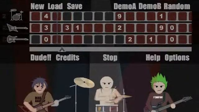Flash Game Punk-O-Matic [Создай свою Музыку] #1 смотреть онлайн