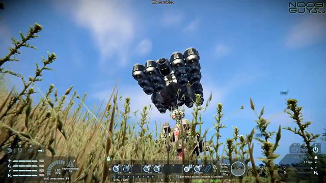Teil 2: Mineralienabbau bei den Noobguys und Space Engineers смотреть онлайн