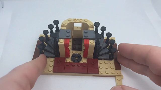 Dumbledore's office Part 1: The stairs, desk and balcony. LEGO Harry Potter смотреть онлайн