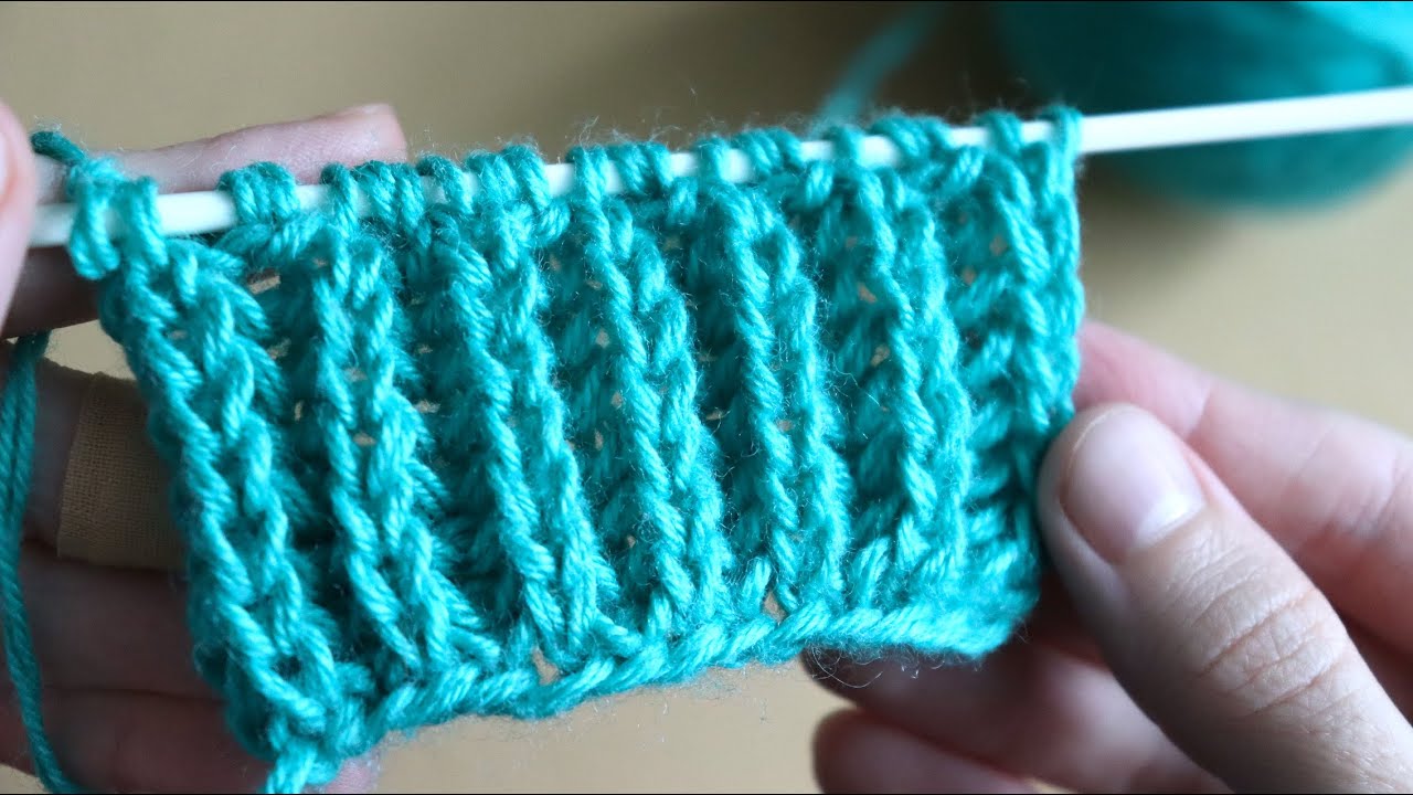 ПАТЕНТНАЯ резинка спицами для кардиганов и шарфов смотреть онлайн