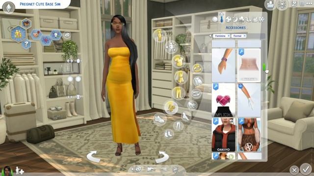 Sims 4 | Pregnant Sim Makeover смотреть онлайн