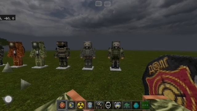 Обзор мода на STALCRAFT В майнкрафт ПЕ!