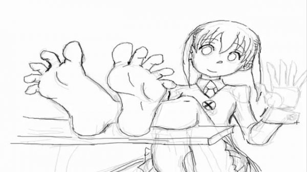SPEED DRAWING 7 - Maka Albarn Feet Soles
