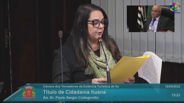 Título De Cidadania Ituana - Paulo Sergio Codognotto