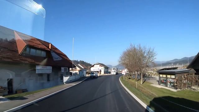 Едем по деревням Словении: Mislinja, Šmartno pri Slovenj Gradcu, Slovenj Gradec, Šentjanž и др. смотреть онлайн