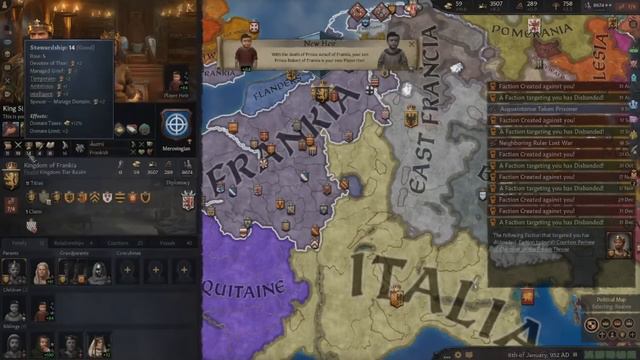 How to DESTROY The Karlings - Rewriting Frankish History - Crusader Kings 3 Gigachad Story смотреть онлайн