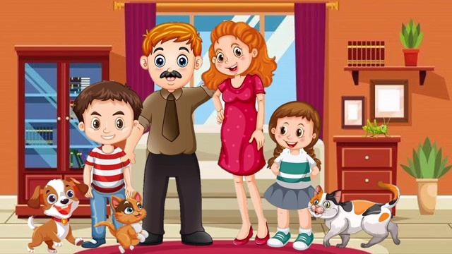 Пальчикова гімнастика "Моя сім'я" смотреть онлайн