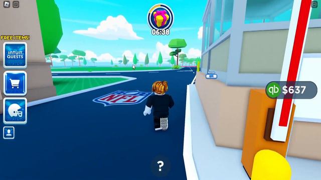 БЕСПЛАТНЫЙ КОСТЮМ ФУТБОЛЬНОГО МЯЧА? | Super NFL Tycoon | Бесплатные вещи Роблокс! смотреть онлайн