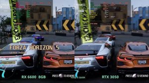 RX  6600 vs RTX 3050 1440p gaming, 2024