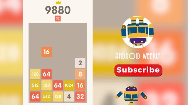 2048 Bricks (KETCHAPP) - Reach 8192 | Original 2048 Tiles theme | Android Gameplay Walkthrough смотреть онлайн