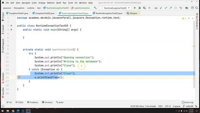 100 - Exceptions pt 06 - Finally block смотреть онлайн