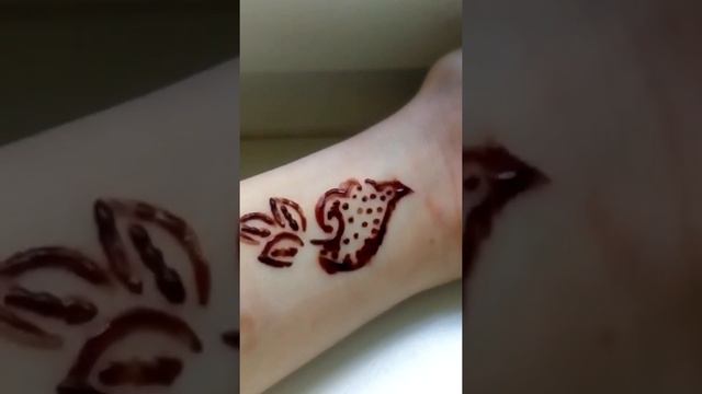 Хна. С трафаретом👍😍 смотреть онлайн