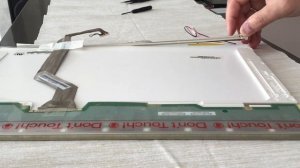 Замена лампы подсветки в матрице ноутбука ASUS A6H 15,4” | Replacing backlight lamp on ASUS A6H