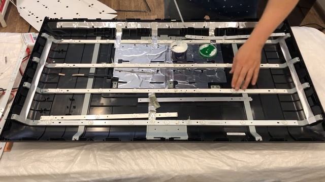 47PFL3198T Ремонт телевизора, Philips пропало изображение, ремонт подсветки. смотреть онлайн