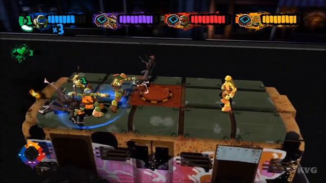 Nickelodeon's Teenage Mutant Ninja Turtles - Walkthrough - Part 13 - Back on Shellraiser (X360) [HD смотреть онлайн