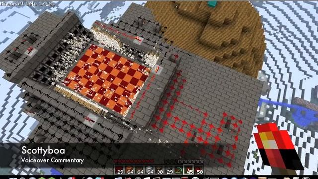 Minecraft Challenge Ep1- 4 Way dispenser turret смотреть онлайн