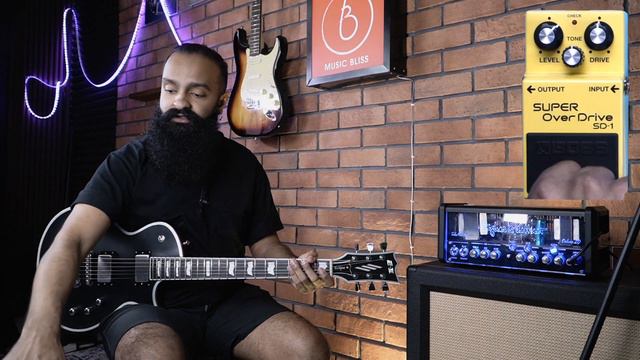 TUBE SCREAMER FIGHT: Ibanez Tube Screamer Mini vs Boss SD-1 Overdrive Pedal Shootout смотреть онлайн