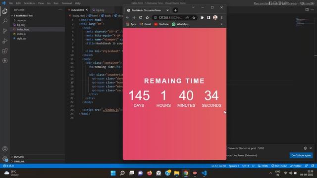 7JS CounterTimer Responsive Website Pure HTML CSS SASS JavaScript jQuary with Animations and Effec смотреть онлайн
