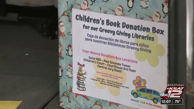 Groovy Giving Library opens at Bexar County district courts смотреть онлайн