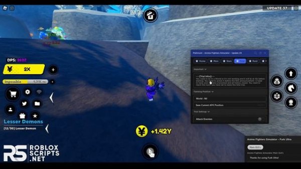 [?UPDATE 37] ROBLOX Anime Fighters Simulator AFS Hack Script GUI: Auto Farm, Dupe Fighters! PASTEBI