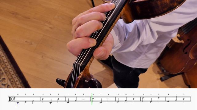 Viola: SEVENTHS & OCTAVES Introducing The 7ths, Octaves And Arpeggios (♩ = 100)