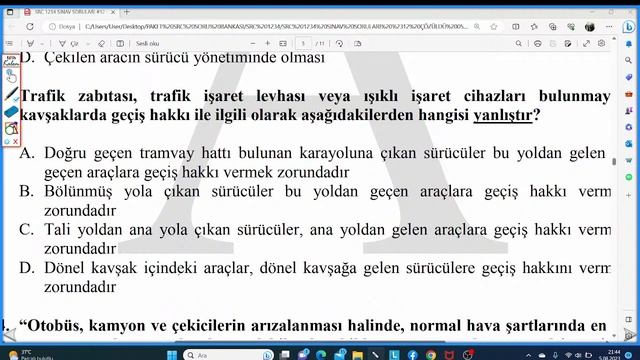 #SRC1 #SRC2 #SRC3 #SRC4 "CANLI YAYIN" (ÖRNEK SINAV SORULARI) 2023 #63 смотреть онлайн