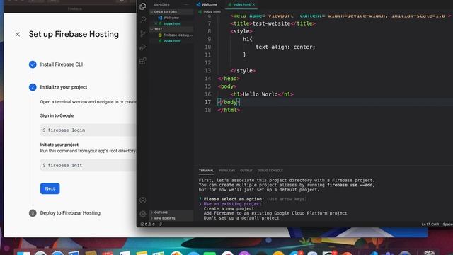 Firebase Tutorial - How to host a website using Google firebase смотреть онлайн