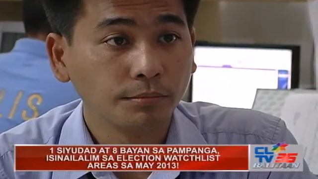 1 SIYUDAD AT 8 BAYAN SA PAMPANGA, ISINAILALIM SA ELECTION WATCTHLIST AREAS SA MAY 2013! смотреть онлайн