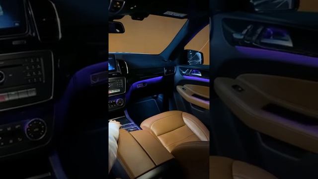 Подсветка салона Ambient Light Mercedes GL W166! смотреть онлайн
