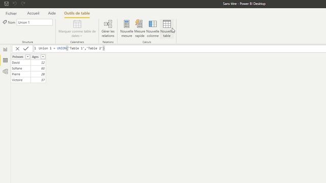 UNION DAX : Ajouter Des Données à Une Table Dans Power BI смотреть онлайн